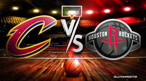 nba game odds tonight|cavaliers vs rockets prediction.